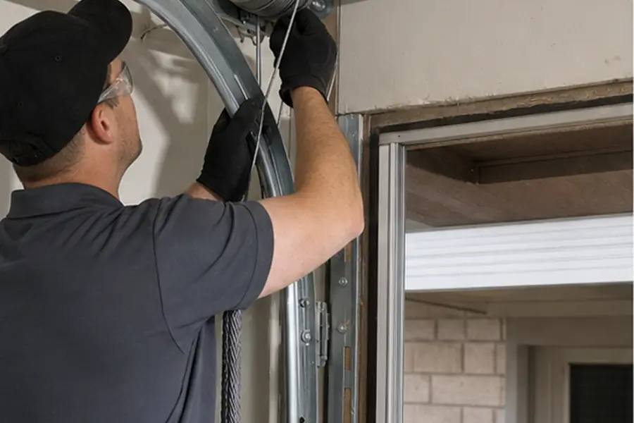 Professional garage door cable repair service in Baytown TX