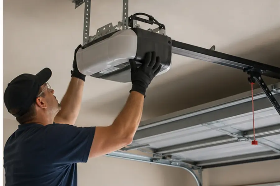 Professional garage door opener repair service in Baytown TX